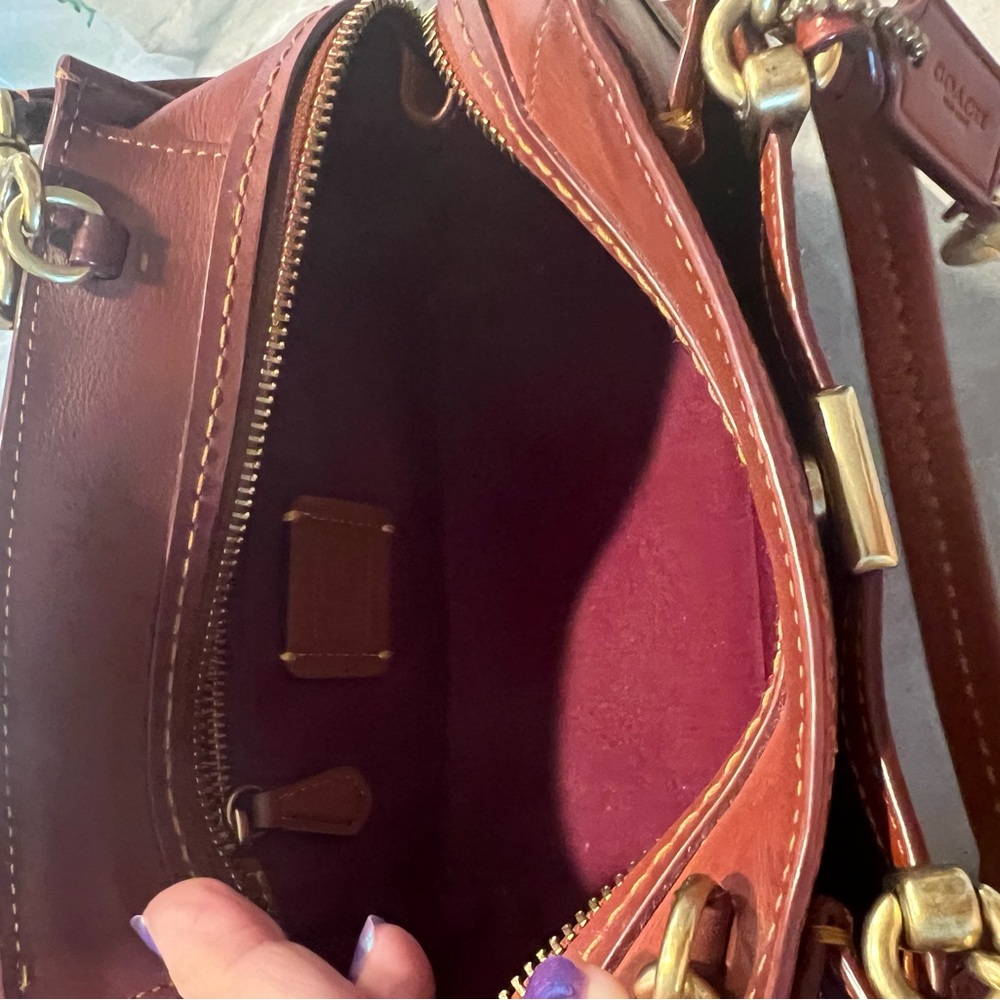 Coach Dreamer 21 Signature Canvas & Leather Mini Crossbody Bag - Picture 16 of 16